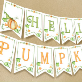 Little Pumpkin Fall Gender Neutral Baby Shower Vimplar