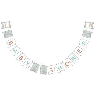 Little Pumpkin Fall Rustic Baby Shower Vimplar