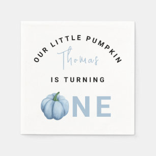 Little Pumpkin First Birthday Party Pappersservett