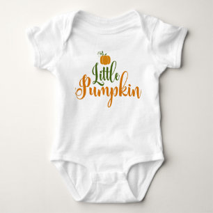 Little Pumpkin Halloween Infant Baby Romper T Shirt