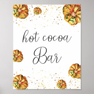 Little Pumpkin Hett Chocolate Pub Poster