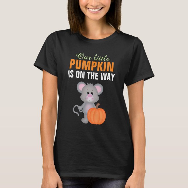 Little Pumpkin Moderskap T-Shirt (Framsida)