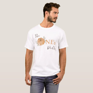 Little Pumpkin pappa Fall First Birthday T Shirt