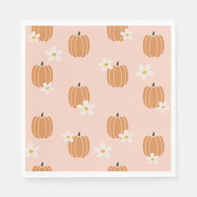 Little Pumpkin Papper Napkins Pappersservett (Framsidan)