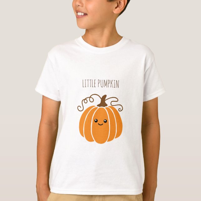 Little Pumpkin T Shirt (Framsida)