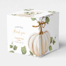 Little Pumpkin Tack Baby Shower Presentaskar