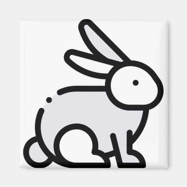 Little Rabbit Magnet (Framsidan)
