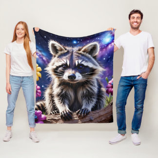 Little Raccoon Fleecefilt