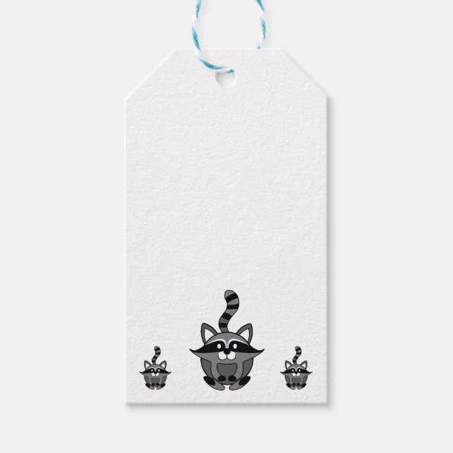 Little Raccoon Presentetikett (Framsidan)