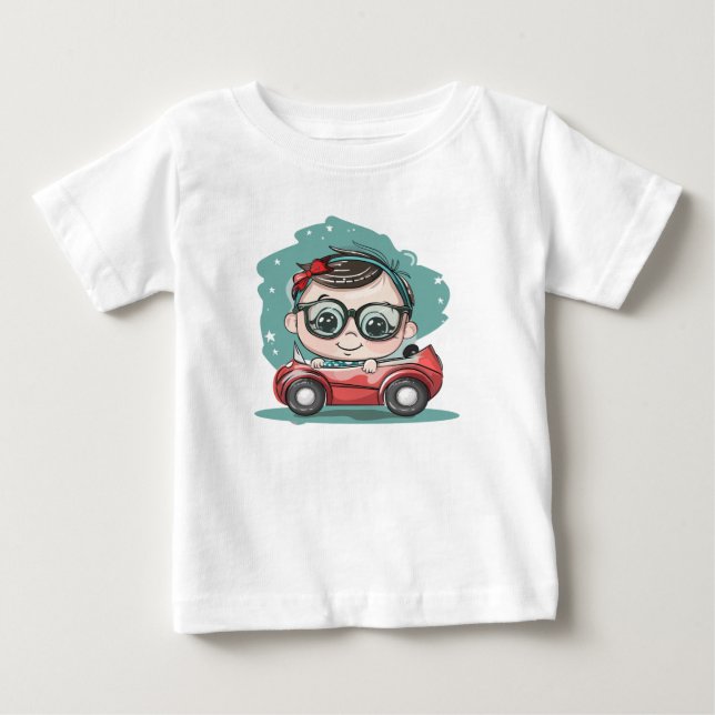Little Racers Äventyr T Shirt (Framsida)