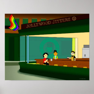Little Rainbow Middag Poster