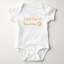 "Little Ray of Sunshine" Baby Bodykostym