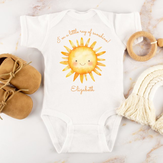 Little Ray of Sunshine Personalized T Shirt (Skapare uppladdad)