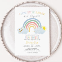 Little Ray of Sunshine Rainbow Shower