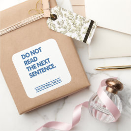 Little Rebel Fyrkantigt Klistermärke