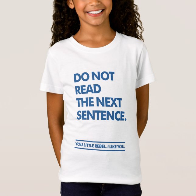 Little Rebel T Shirt (Framsida)