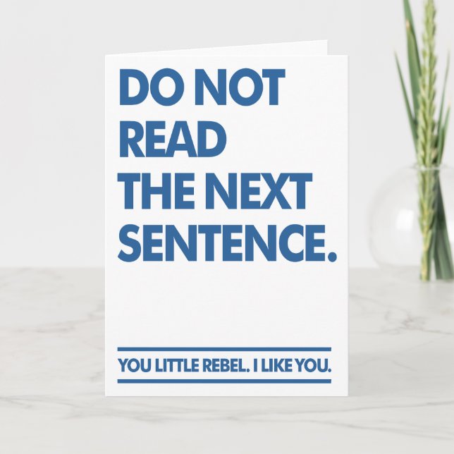 Little Rebel Tack Kort (Framsida)