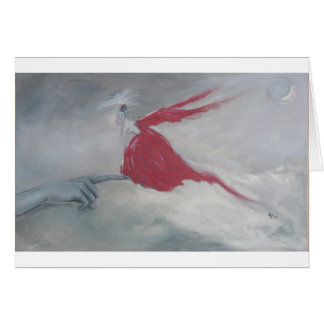 Little Red Bird Hälsningskort