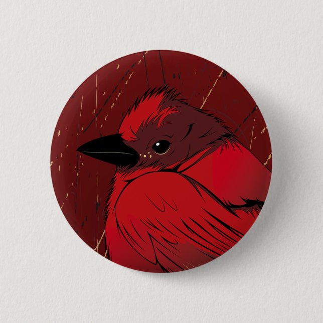 Little Red BIrd Knapp (Framsida)