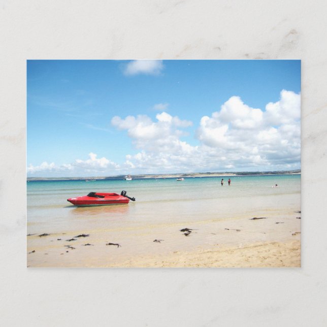 Little Red Boat Vykort (Framsida)