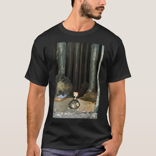 Little Red Cap Gustaf Tenggren - John T Shirt (Framsida)