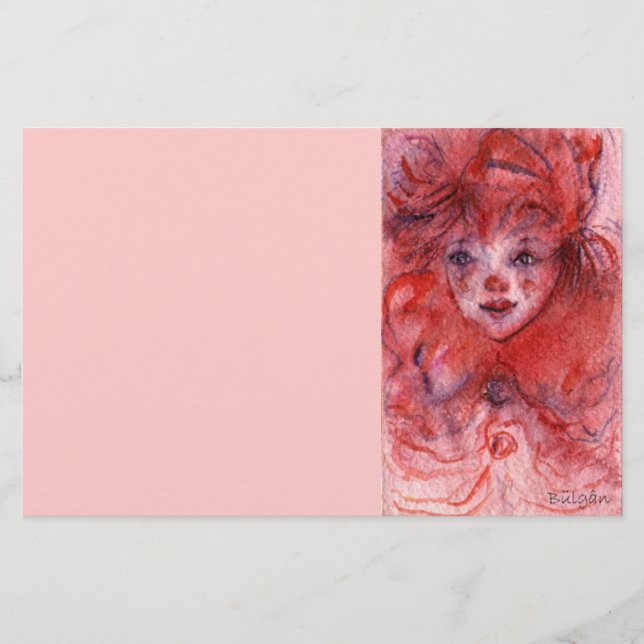 LITTLE RED CLOWN BREVPAPPER (Framsida)