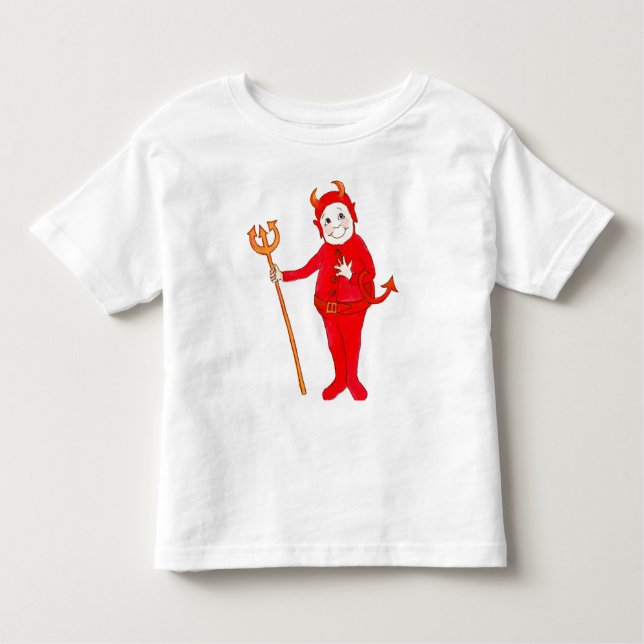 "Little Red Djävulen" T-shirt (Framsida)