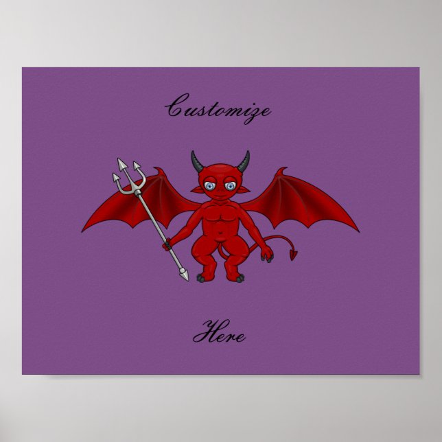 Little Red Djävulen Thunder_Cove Poster (Framsidan)