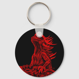 Little Red Dragon Nyckelring