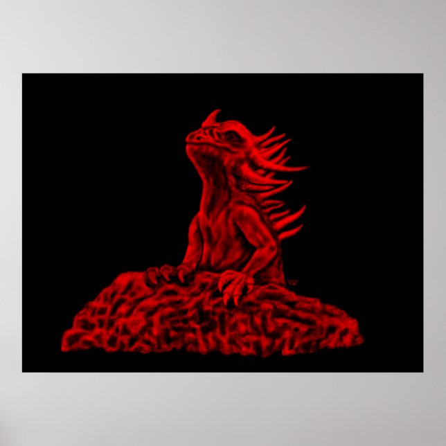 Little Red Dragon Poster (Framsidan)