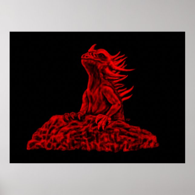 Little Red Dragon Poster (Framsidan)