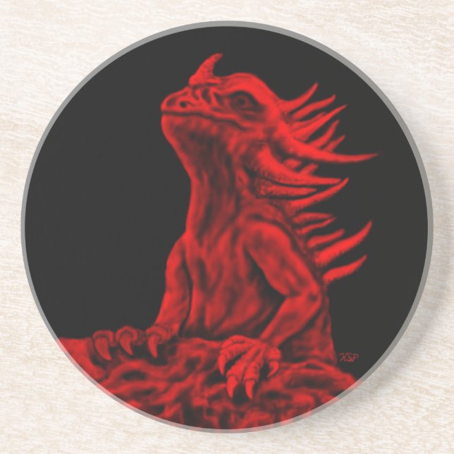 Little Red Dragon Underlägg (Framsidan)