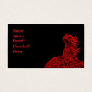 Little Red Dragon Visitkort