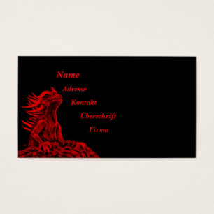 Little Red Dragon Visitkort