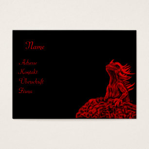 Little Red Dragon Visitkort