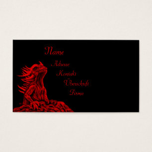 Little Red Dragon Visitkort