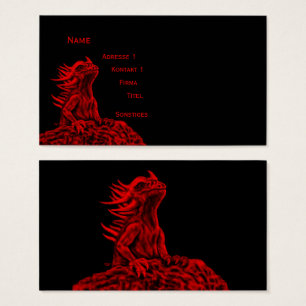 Little Red Dragon Visitkort