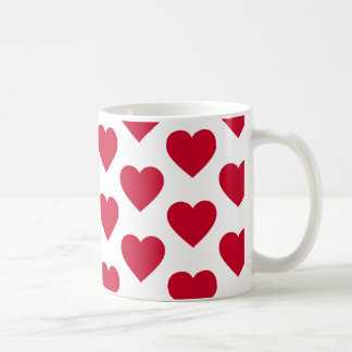 Little Red Hearts Kaffemugg