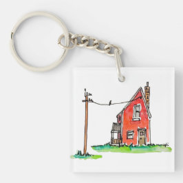 Little Red House med Power Line