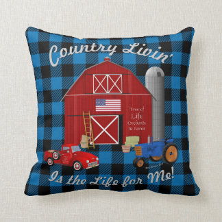 Little Red Lastbil Land Livin Kudde