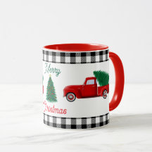 Little Red Lastbil och Julgran