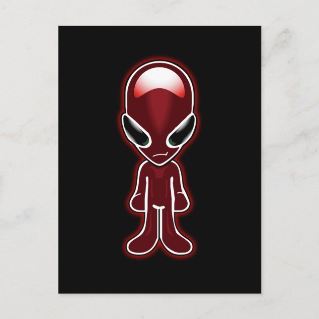 Little Red Man-vykort Vykort (Framsida)