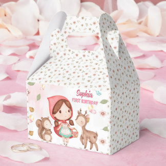  Little Red Riding Hood Birthday Favor Bag Favor  Presentaskar