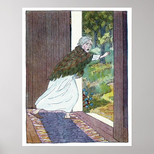 Little Red Riding Hood: Grandma Ran Out Poster (Framsidan)