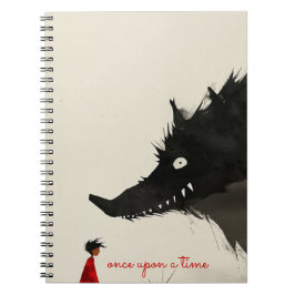 Little Red Riding Hoos & Evil Varg Anteckningsbok