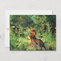 Little Red Riding Huva av Carl Larsson