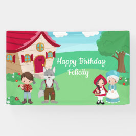 Little Red Riding Huva Fairytale Girls Birthday