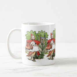 Little Red Riding Huva in Skogen - Fairytale Kaffemugg