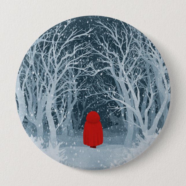 Little Red Riding Huva Knapp (Framsida)