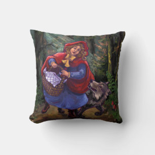 Little Red Riding Huva Kudde